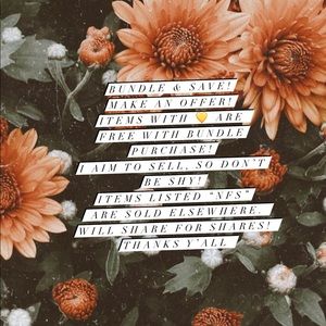 Thank you for shopping my closet!